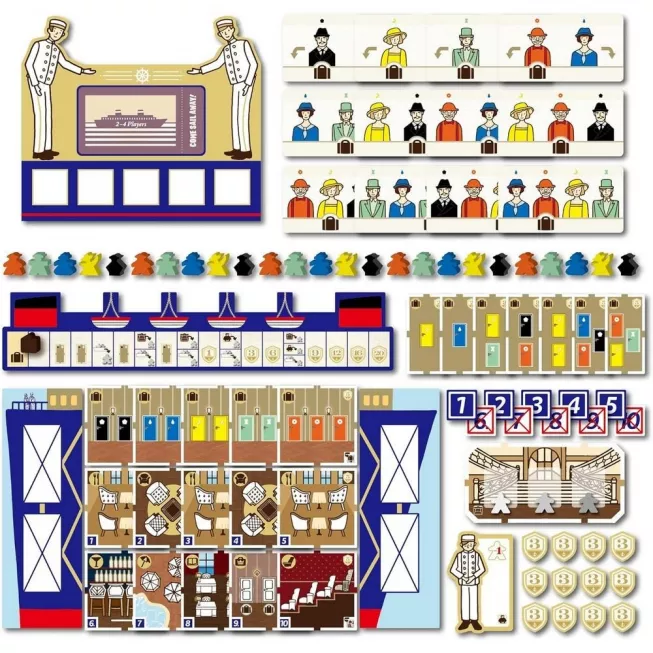 Настільна гра Усі на борт (Come Sail Away!)