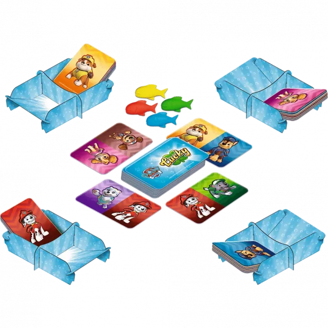 Настільна гра Щасливчик: Весела команда (Lucky Paw Patrol)