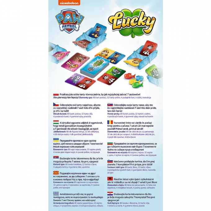 Настільна гра Щасливчик: Весела команда (Lucky Paw Patrol)