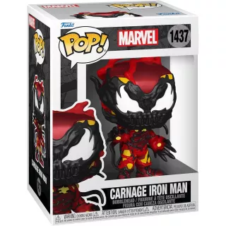 Фігурка Карнаж: Залізна Людина - Funko POP Marvel #1437: Carnageized - Iron Man