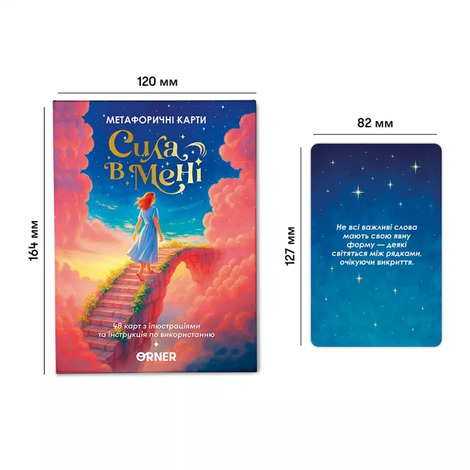 Метафоричні асоціативні карти Сила в мені