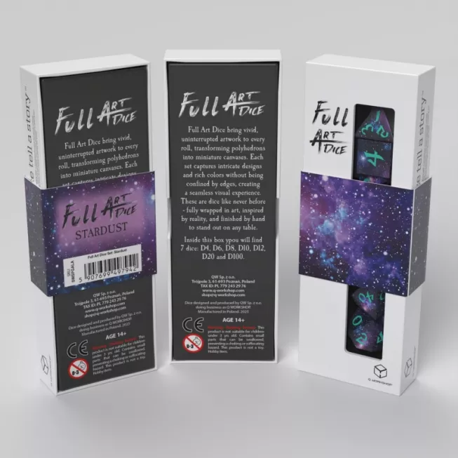 Набір кубиків Full Art Dice Set: Stardust