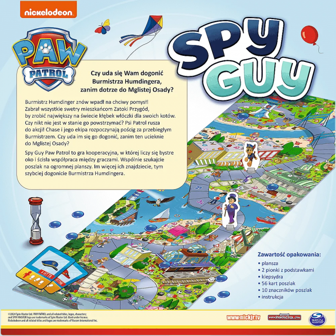 Настільна гра Шпигун: Весела команда (Spy Guy Paw Patrol)