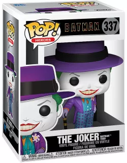 Фігурка Джокер - Funko Pop DC Heroes #337: Batman 1989 - The Joker with Hat