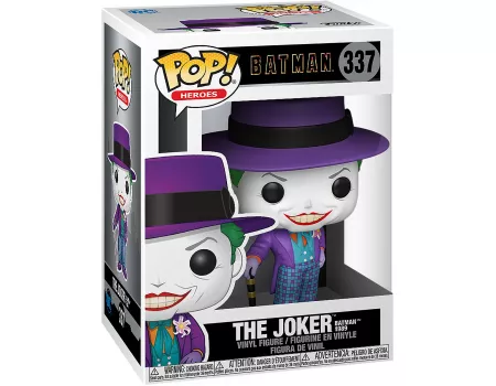 Фігурка Джокер - Funko Pop DC Heroes #337: Batman 1989 - The Joker with Hat