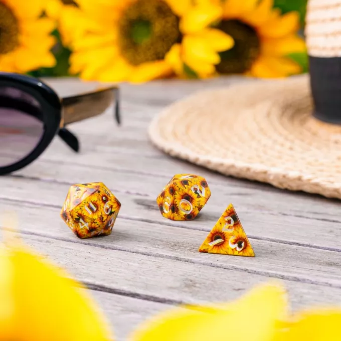 Набір кубиків Full Art Dice Set: Sunflower