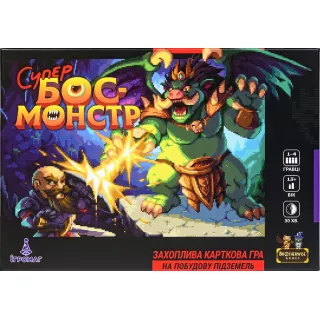Настільна гра Супер-бос-монстр (Super Boss Monster)