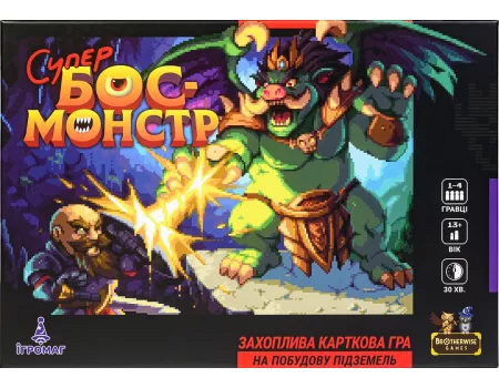 Настільна гра Супер-бос-монстр (Super Boss Monster)
