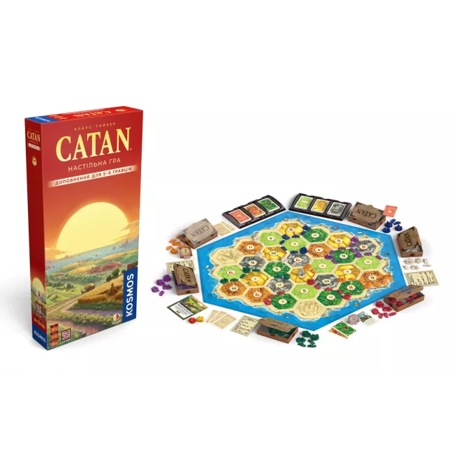 Настільна гра CATAN. Доповнення для 5-6 гравців