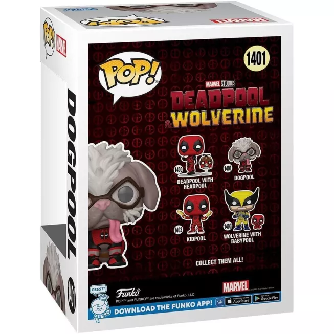 Фігурка Догпул - Funko POP Marvel #1401: Deadpool & Wolverine - Dogpool