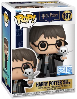 Фігурка Гаррі Поттер і Гедвіґа - Funko Pop Harry Potter #197: Harry Potter with Hedwig