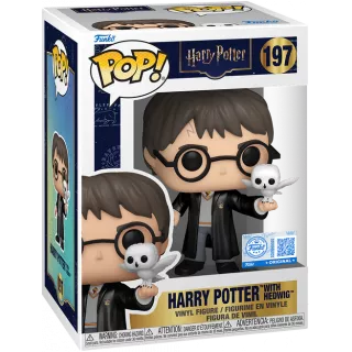 Фігурка Гаррі Поттер і Гедвіґа - Funko Pop Harry Potter #197: Harry Potter with Hedwig