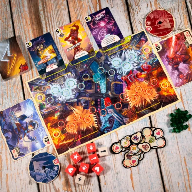 Настільна гра Володар Токіо. Дуель (King of Tokyo: Duel)