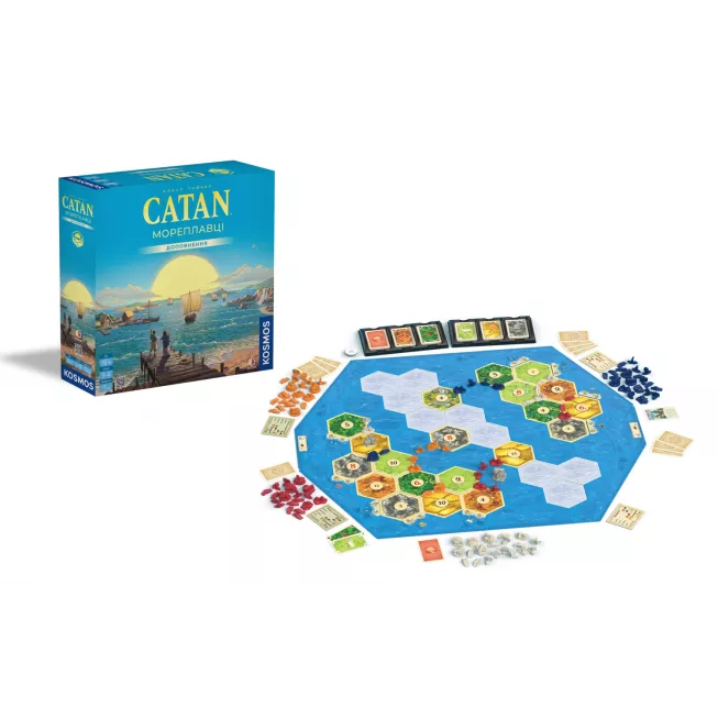 Настільна гра CATAN. Мореплавці (Seafarers)
