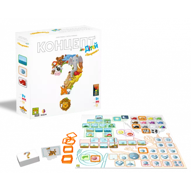 Настільна гра Концепт для дітей: Тварини (Concept Kids: Animals)