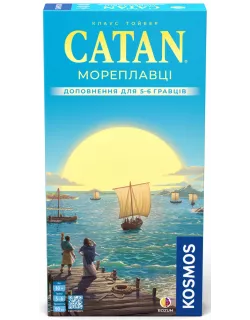 Настільна гра CATAN. Мореплавці. Доповнення для 5-6 гравців