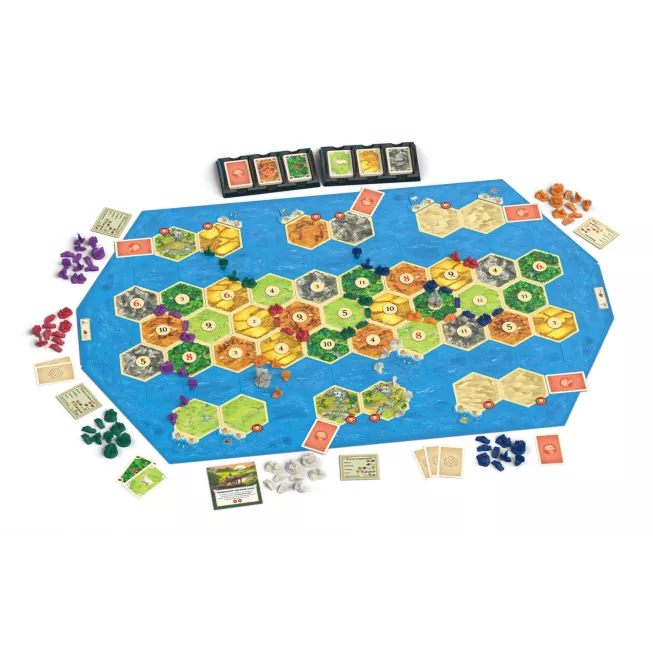 Настільна гра CATAN. Мореплавці. Доповнення для 5-6 гравців