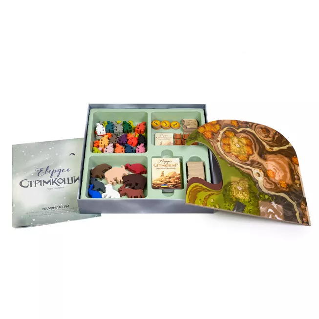 Настільна гра Евердел. Стрімкошир (Everdell: Spirecrest)