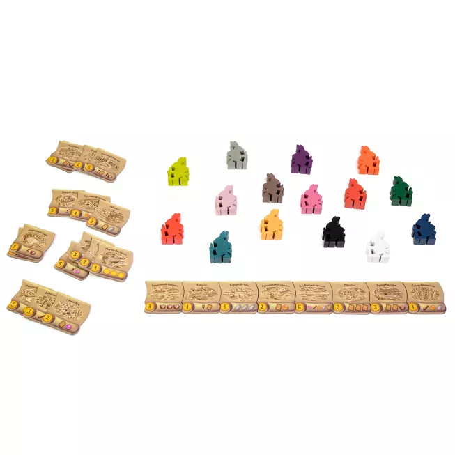 Настільна гра Евердел. Стрімкошир (Everdell: Spirecrest)