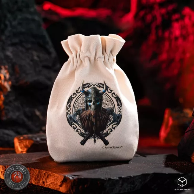Мішечок Anne Stokes Dice Pouch: Viking Skull
