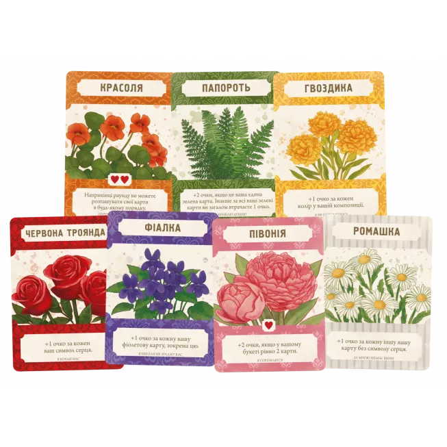 Настільна гра Мова квітів. Повне видання (Tussie Mussie)