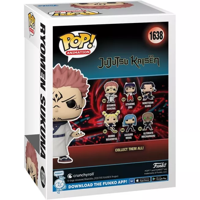 Фігурка Рьомен Сукуна - Funko Pop Jujutsu Kaisen #1638: Ryomen Sukuna