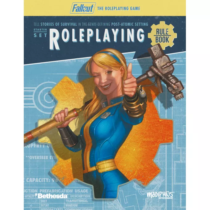 Настільна гра Fallout. Рольова гра - Стартовий набір