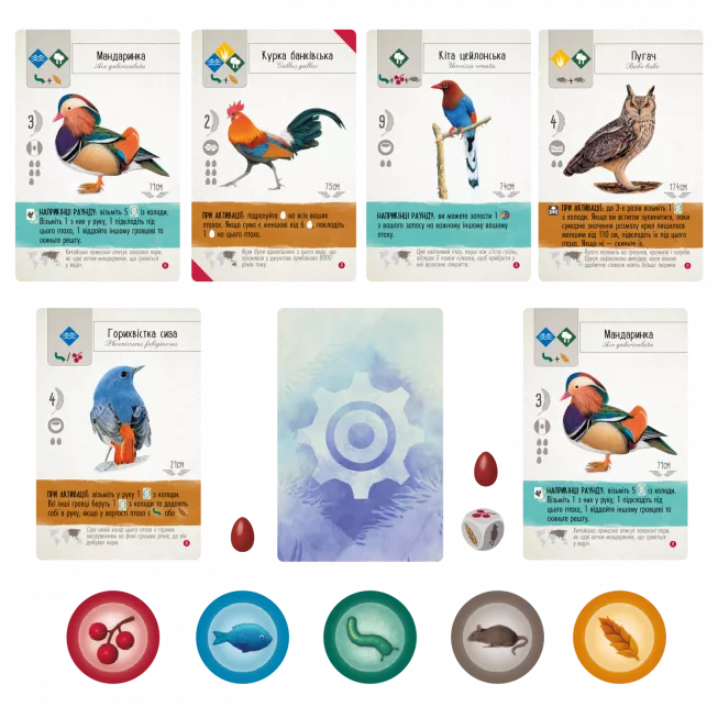 Настільна гра Крила. Птахи Азії (Wingspan: Asia)