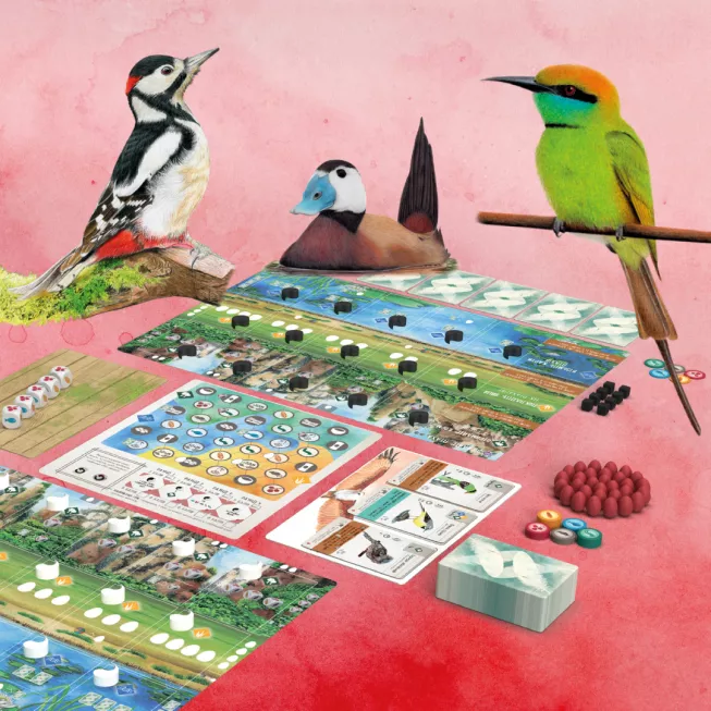 Настільна гра Крила. Птахи Азії (Wingspan: Asia)