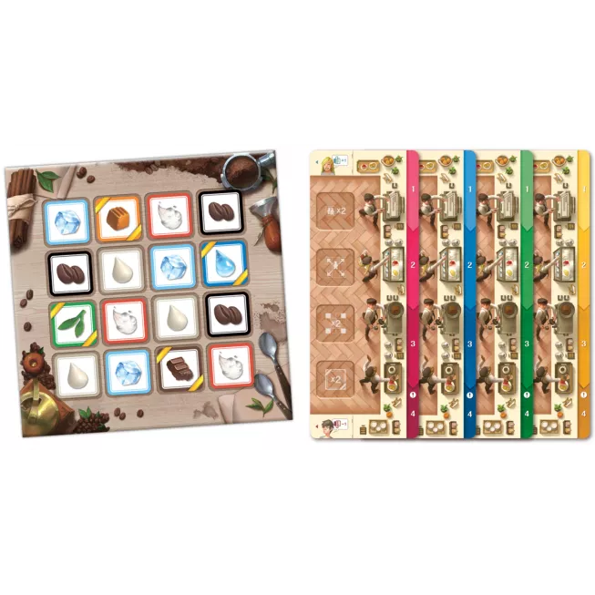 Настільна гра Моя кавʼярня (Coffee Rush)