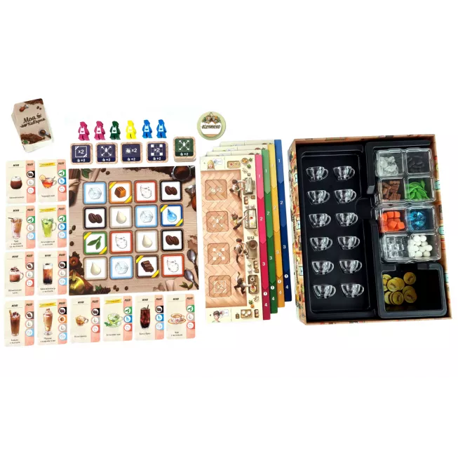 Настільна гра Моя кавʼярня (Coffee Rush)