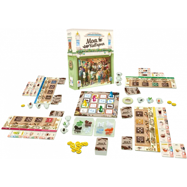 Настільна гра Моя кавʼярня (Coffee Rush)