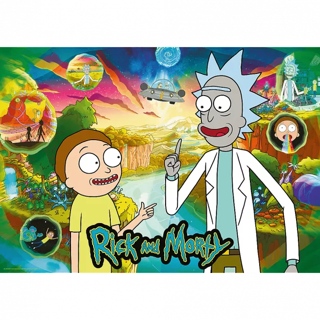 Пазл Рік і Морті (1000)