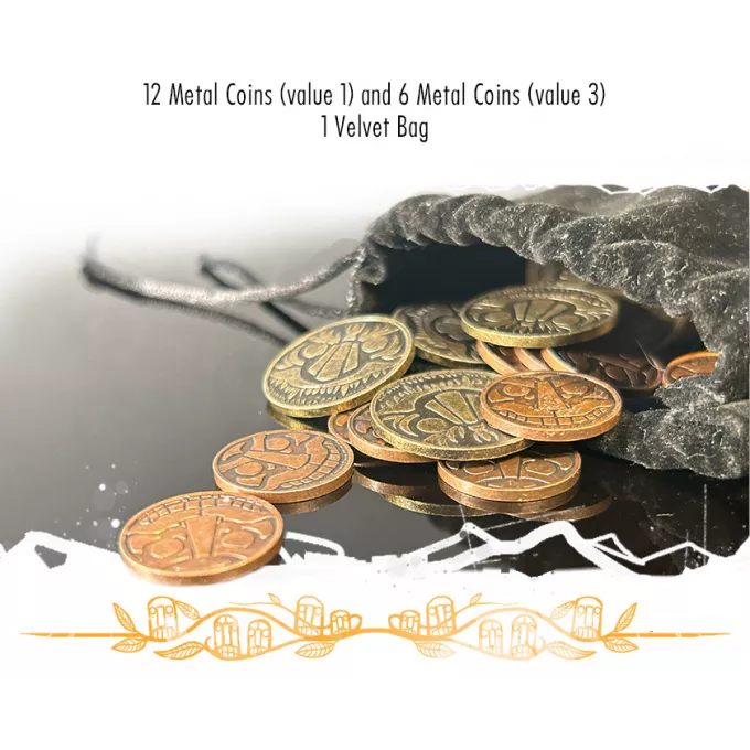 Звір - металеві монети (Beast Metal Coins)