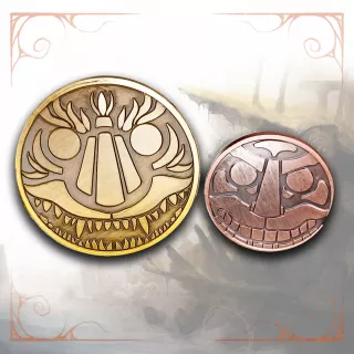 Звір - металеві монети (Beast Metal Coins)