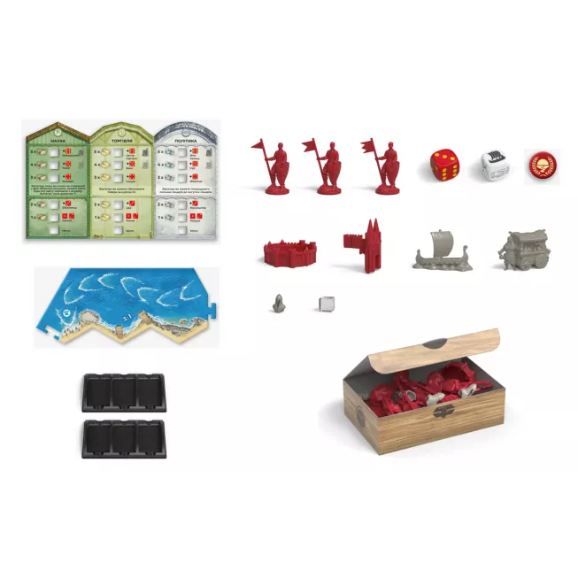 Настільна гра CATAN. Міста й лицарі (Cities & Knights)
