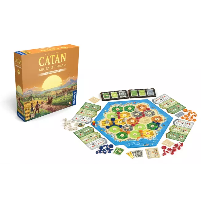 Настільна гра CATAN. Міста й лицарі (Cities & Knights)