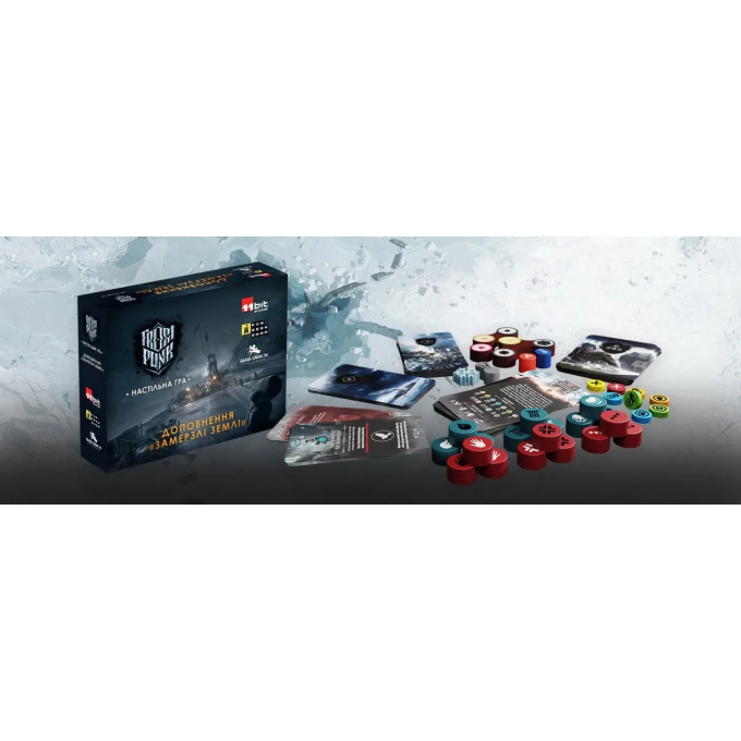 Настільна гра Фростпанк: Замерзлі землі (Frostpunk: The Board Game - Frostlander Expansion)