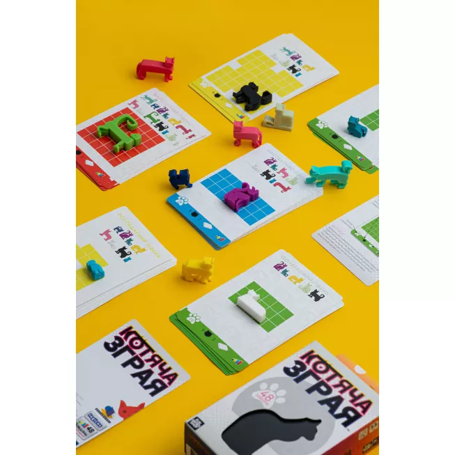 Настільна гра Котяча зграя. Гра-головоломка