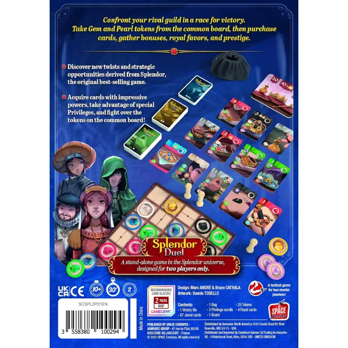 Настільна гра Розкіш Дуель (Splendor Duel)