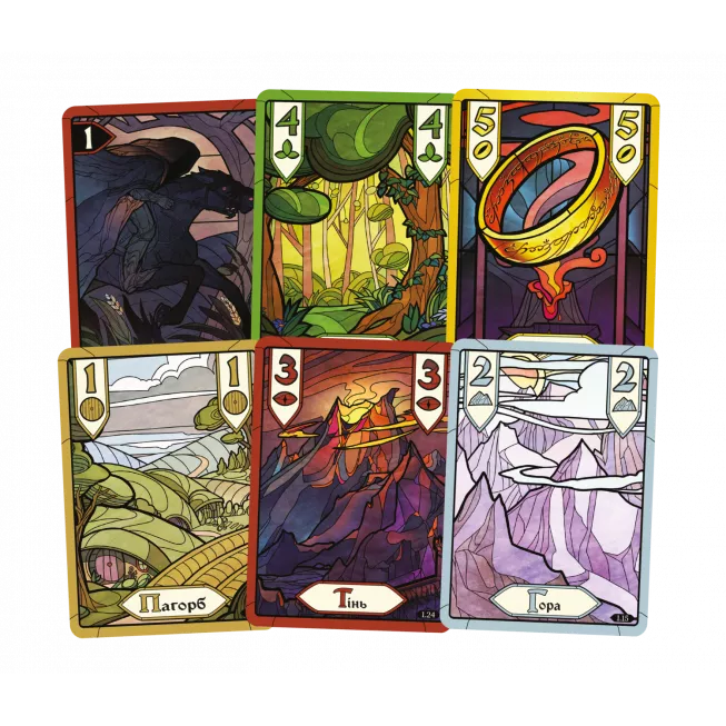 Настільна гра Братство Персня. Карткова гра (The Fellowship of the Ring The Trick Taking Game)