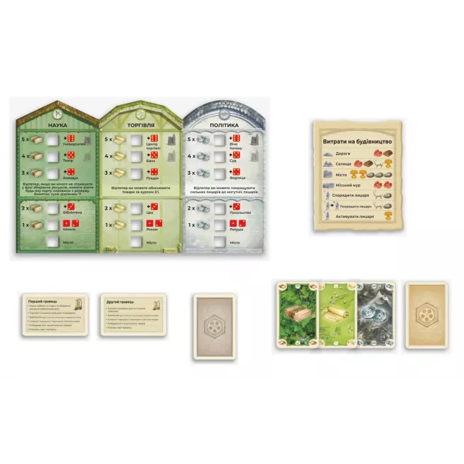 Настільна гра CATAN. Міста й лицарі. Доповнення для 5-6 гравців