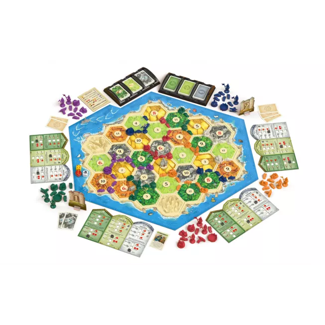 Настільна гра CATAN. Міста й лицарі. Доповнення для 5-6 гравців