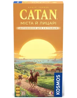 Настільна гра CATAN. Міста й лицарі. Доповнення для 5-6 гравців