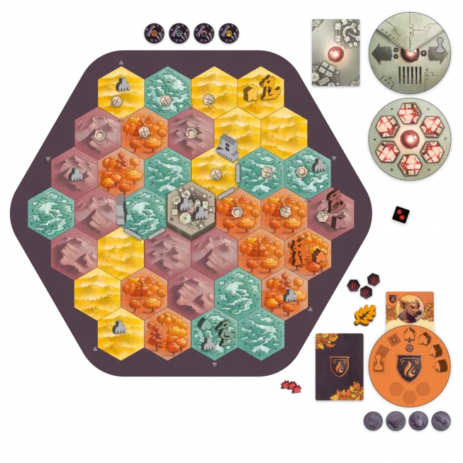 Настільна гра Оборонці нетрів (Defenders of the Wild)