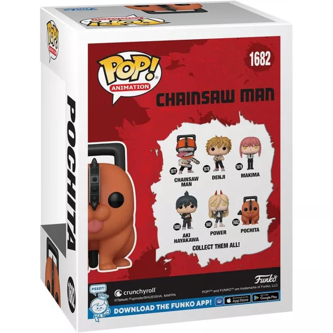 Фігурка Почіта - Funko Pop Chainsaw Man #1682: Pochita