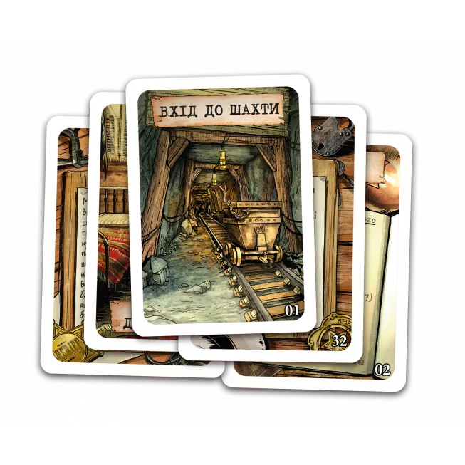 Настільна гра Шерлок. Далекий захід. Проклята шахта (Sherlock Far West: The Cursed Mine)