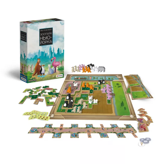 Настільна гра Зоопарк Нью-Йорка (New York Zoo)
