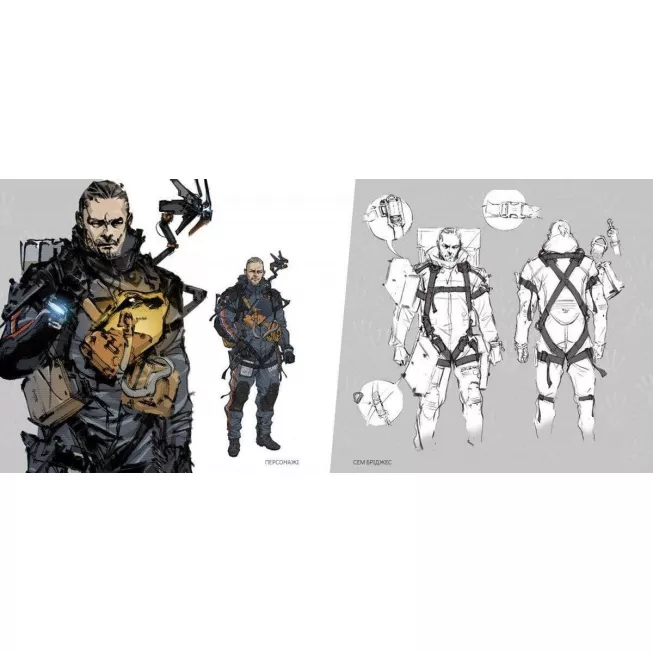 Артбук Світ гри Death Stranding