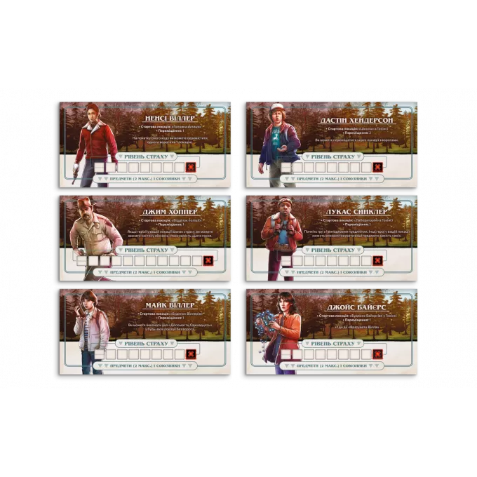 Настільна гра Дивні Дива: Догори Дриґом (Stranger Things: Upside Down)